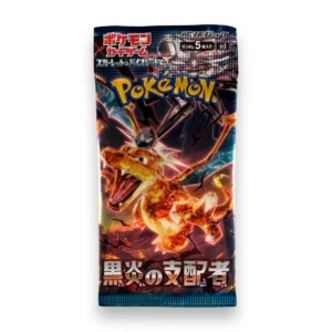 Pokémon TCG: SV3 Ruler of the Black Flame booster pack JAPÁN