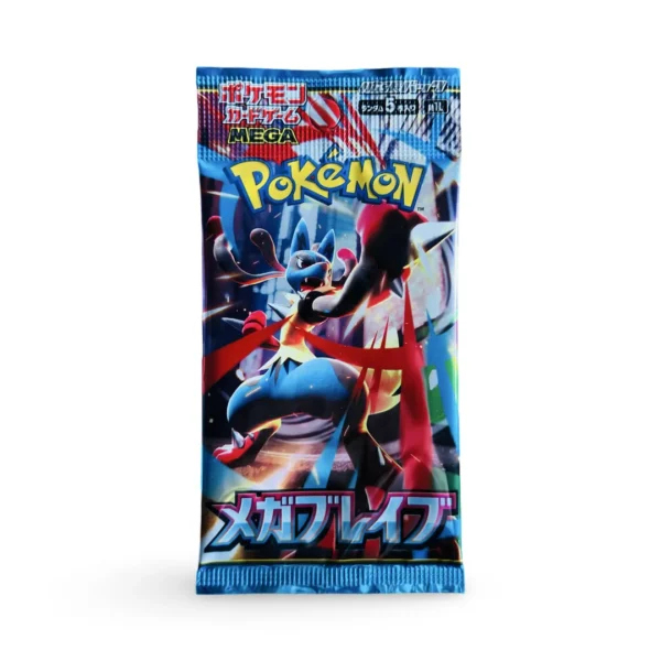 Pokémon TCG: M1L Mega Brave booster pack JAPÁN