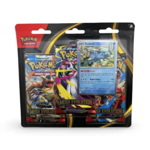 Pokémon TCG: ME01 Mega Evolution 3-Pack Blister (Golduck)